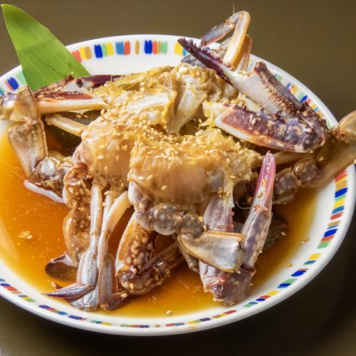 [A la carte menu] Ganjang Gejang (level spicy)