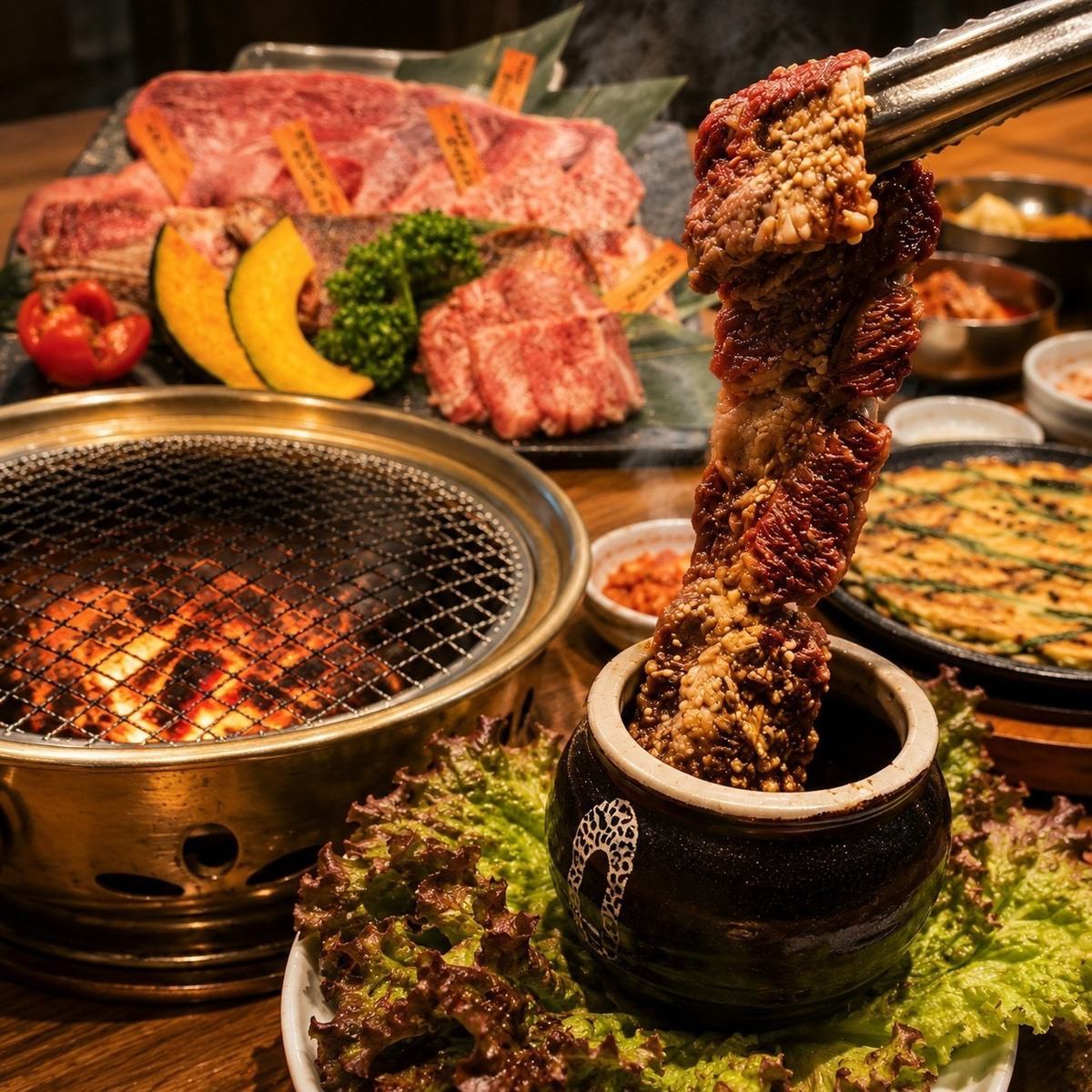 上質な和牛焼肉やおすすめのホルモンなどをど提供しております。