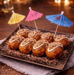 配菜 / 8 个章鱼烧