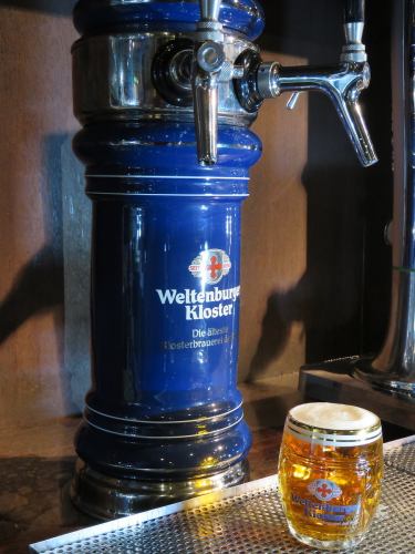 [Weltemburg桶裝生啤酒]的特點是您不會厭倦喝酒的味道！