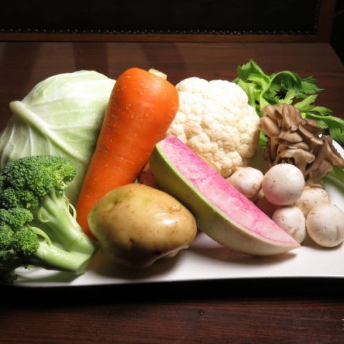 Dishes using local Kaga vegetables are also popular♪