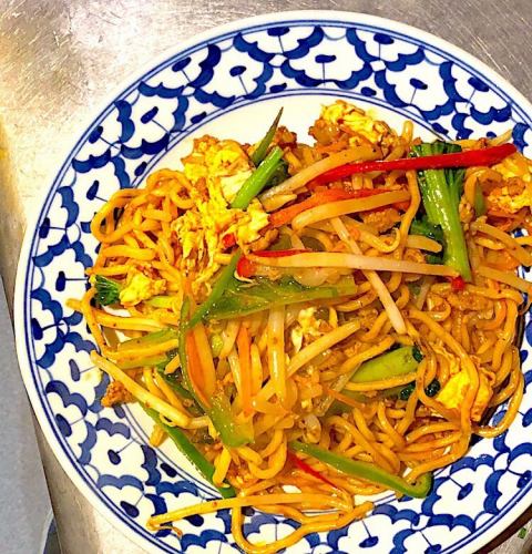 Stir-fried Noodles with Stanley's Homemade Harissa Mie Goreng