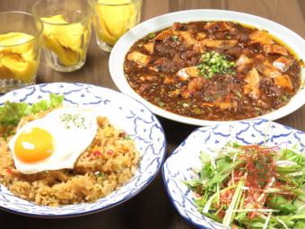 Easy mixed course 4 dishes with 2 hours all-you-can-drink for 3,300 yen (tax included)