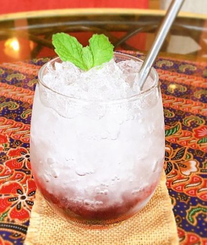 Popular original cocktail Shirley Temple