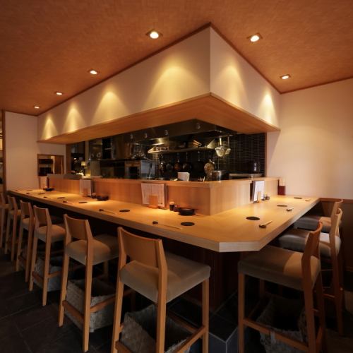 落ち着く上質な少人数席◎
