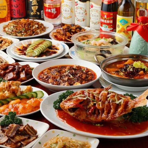 宴会にピッタリ【本格中華食べ飲み放題3980円～】