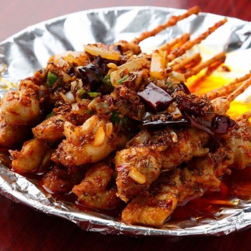 ラム肉の串焼き(3本)
