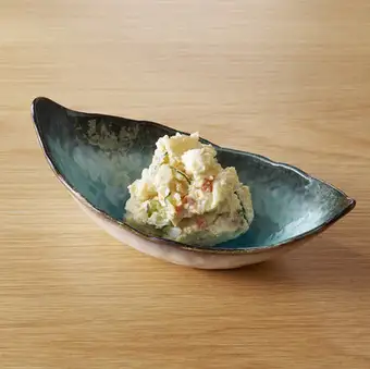 ベーコンとゆで玉子のとんかつ屋のポテトサラダ