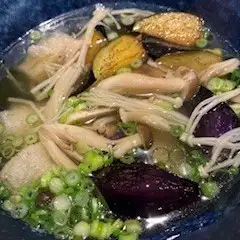 茄子と餅の揚げ出し