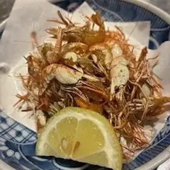 강 새우 튀김
