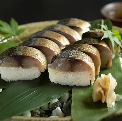[Limited to 10 meals] Chef Kubota's specialty mackerel sushi (1 to 2 servings)
