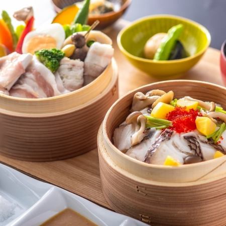 [Weekday only] Get in shape with lunch! Sea bream rice set meal + sauna use plan
