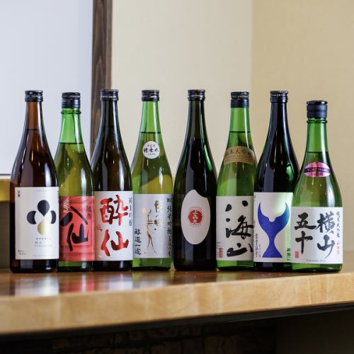 日本酒・地酒揃えています