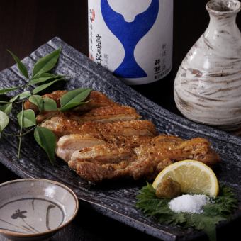 阿波尾鶏の一枚焼き