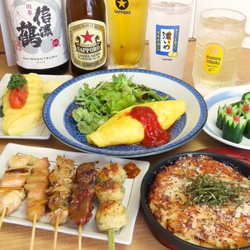 串焼きだけではない！豊富な手作り一品料理もぜひ