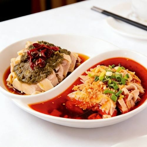 27. よだれ鶏の食べ比べセット
