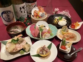 大海老海鮮蒸篭蒸しコース 2H飲み放題付 全9品/6,990円(税込) 【3月3日~スタート】