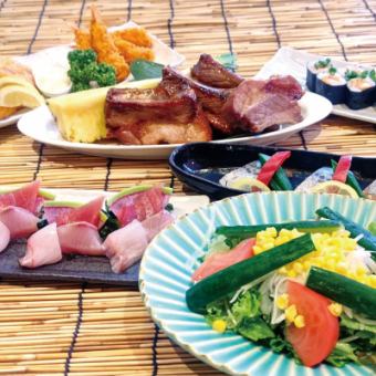 【6/23～】厳選コース　飲み放題付3990円