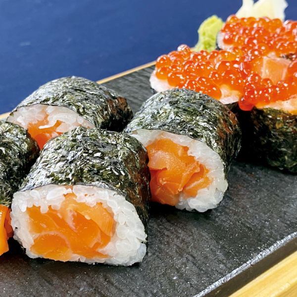 極みのトロサーモン巻き