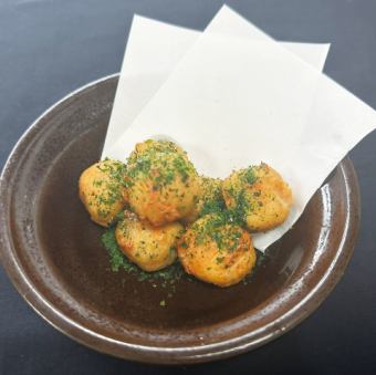 里芋の唐揚げ　のり塩バター