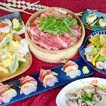 【9/8～】秋の絢爛コース　2H飲み放題付 　全7品/4990円(税込)