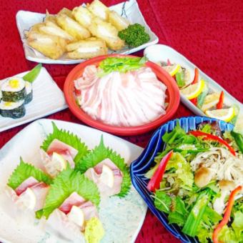 【9/8～】秋の厳選コース　2H飲み放題付　全6品/3,990円（税込）　※一日3組限定