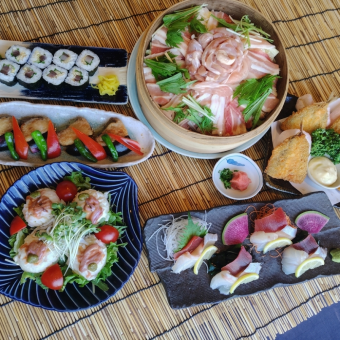 【6/22~】厳選コース【夏】 飲み放題付3990円