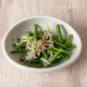 小葱の釜揚げしらす和え