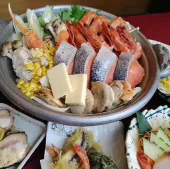 【11/9~】冬の個別盛り5990円 【海鮮鍋】 ※飲み放題付