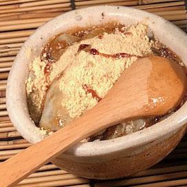 검은 깨 두유 푸딩