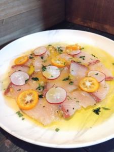 Today's Fresh Fish Carpaccio