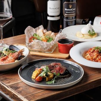 ＜人気No.1!!宴会コース！11,12月限定＞忘年会にぴったり◯飲み放題付き5,000円（4名様以上）