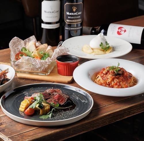 季節に合わせたコースをご用意