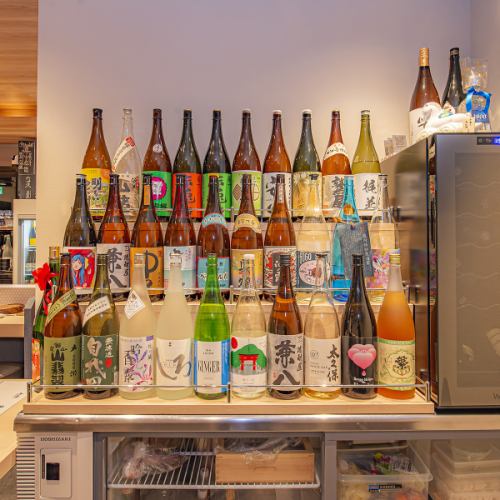 日本酒・焼酎が充実!