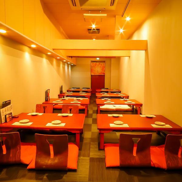 当店は大小様々な個室を完備しております。ご宴会や貸切などにも対応いたします。【飲み放題/個室/コース/鍋/肉/宴会/歓送迎会/忘新年会】