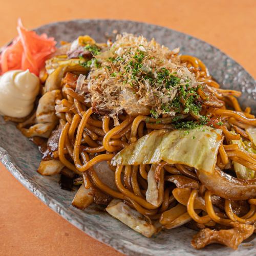 Yakisoba sauce or salt