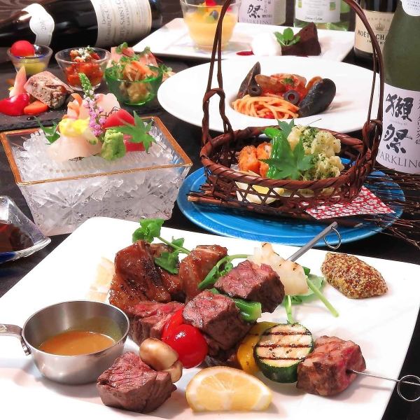 All-you-can-drink included <Japanese and Western fusion Bronze Course, Silver Course, Gold Course>