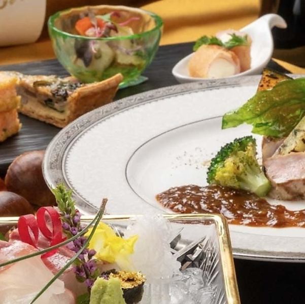 和とフレンチのマリアージュを堪能