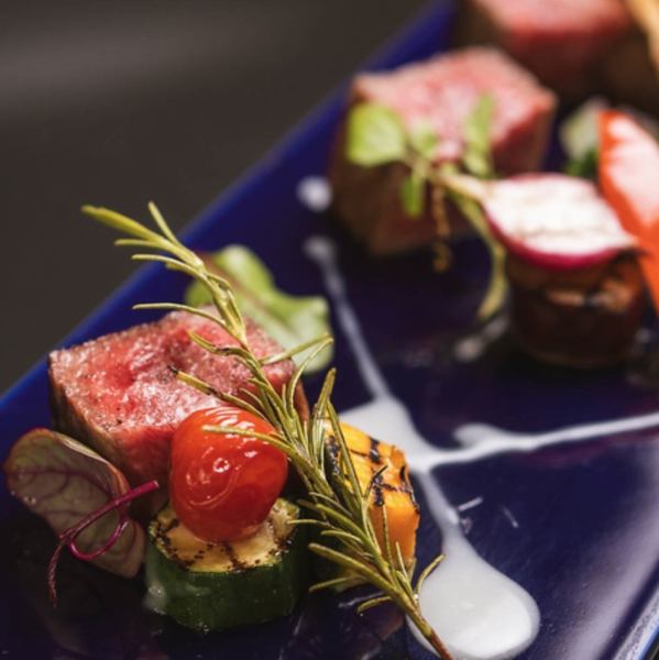 厳選和牛や四季折々の恵みを堪能