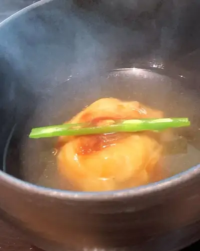 Taro dumplings
