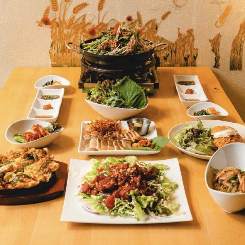 他のお店では味わえない本場韓国の家庭料理をご用意◎