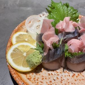 Pickled mackerel