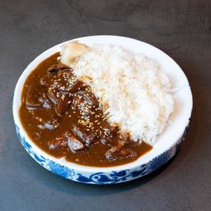 Stewed curry for the final dish