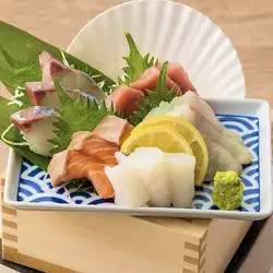 本日の造り盛り合わせ 五種