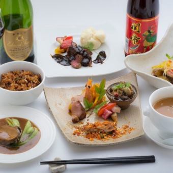 [Recommended course meal] 7 dishes including dessert 5,800 yen (tax included) *All-you-can-drink included for +2,200 yen