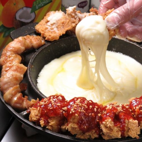 NEW #Fusion of shrimp roll samgyeopsal and UFO choa chicken