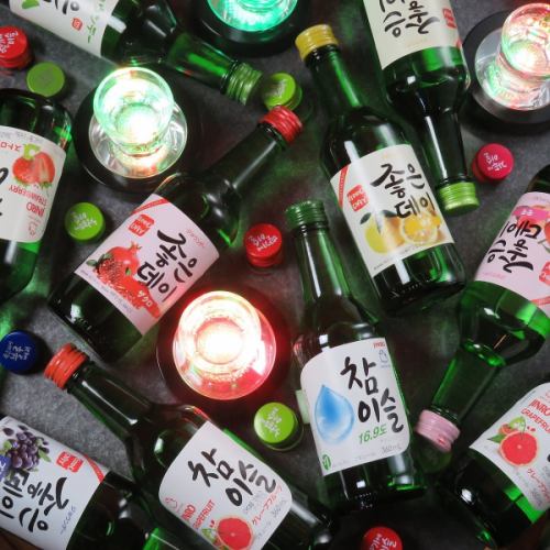 丰富的韩国饮料