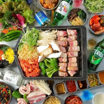 【ディナー1日3組限定】最大5時間エンドレス食べ飲み放題　5000円(税込)