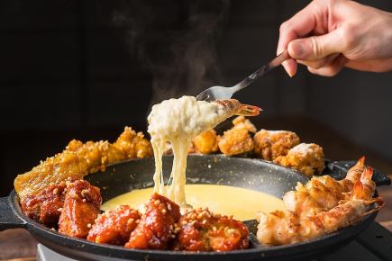 僅限午餐☆蝦捲五花肉和9種雞肉可供選擇,UFO Choa Chicken無限量供應 2480日元→1850日元