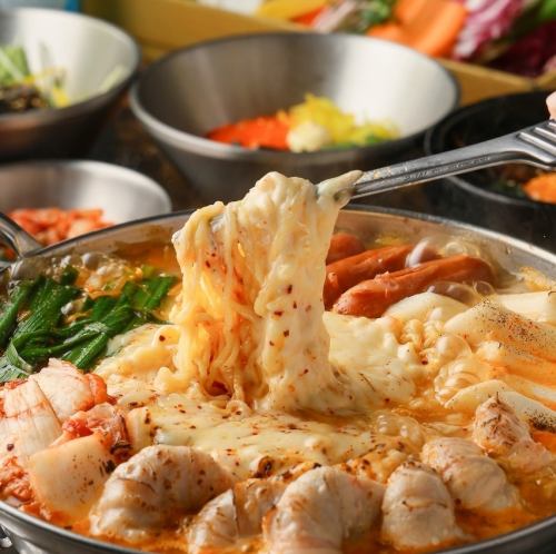 美味的Budae Jjigae（2人份）